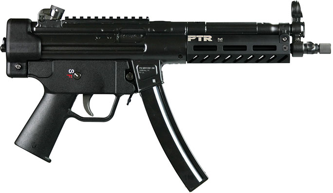PTR 91 9CT Semi-Auto Pistol 601, 9mm, 8.86 in, Black Finish, 30 Rds