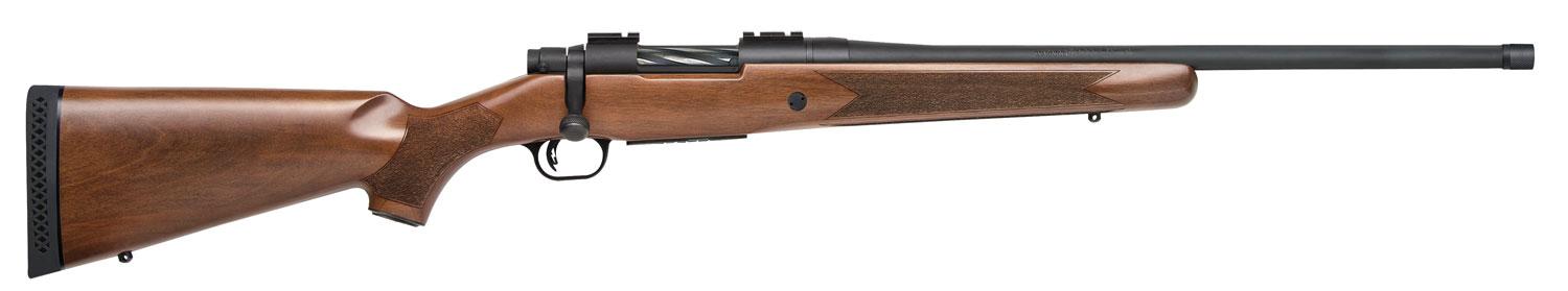 Mossberg Patriot Bolt Action Rifle 28043, 450 Bushmaster, 20", Walnut Stock, Matte Blued Finish, 4 Rds