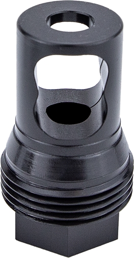 Kgm Suppressors R50T Taper Muzzle Brake Black Nitride Steel 1x14 Threads A-TMB50-S-1