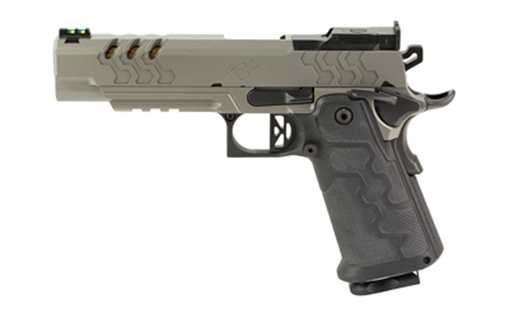 Kimber America 2K11 Stainless Target OR, Semi-automatic Pistol, Single Action Only, Full Size, 9MM, 5" Barrel, Stainless Steel Construction, Matte KimPro Finish, Granite, Carbon Fiber/Kevlar Grip Module, Optics Ready, 10 Rounds, 3 Magazines 3500061