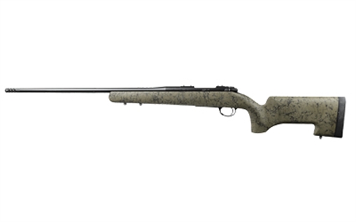 Kimber America Moutain Ascent Peak, Bolt Action Rifle, 300 Winchester Magnum, 26" Threaded Barrel, 7/16x28 Thread Pitch with 5/8x24 Adapter, Muzzle Brake, Camo H-S Precision Stock, KimPro II Finish, Black, 4 Rounds 3000927