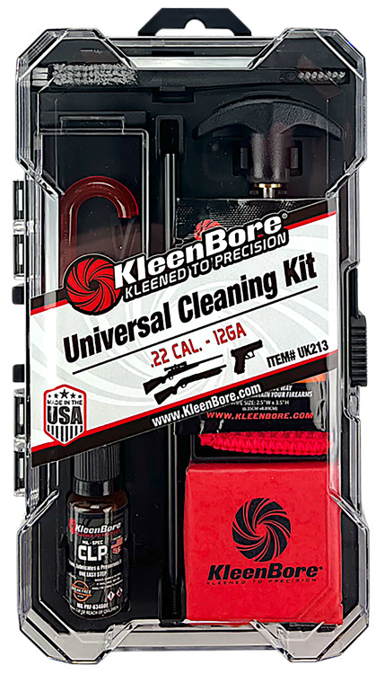 Kleen-Bore Universal Cleaning Kit, Steel Rod All Calibers/Gauges