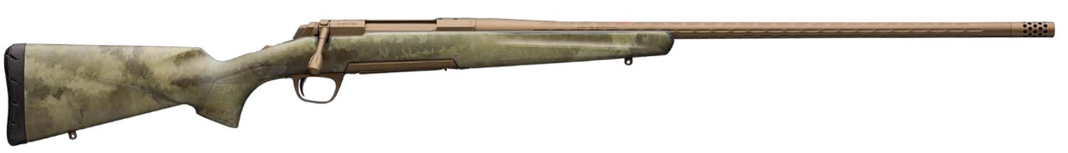 Browning X-Bolt Hell's Canyon Long Range Rifle 035512288, 28 Nosler, 26", A-TACS AU Stock, Burnt Bronze Cerakote Finish, 3 Rds