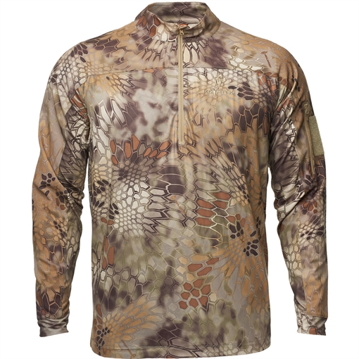 Kryptek Kryptek Valhalla 2 Long Sleeve Zip Shirt Highlander 2X-Large 18VALLSZH7