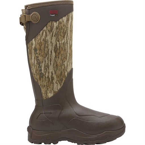 LaCrosse Alpha Agility 17" Boots 800G Insulated Mossy Oak Bottomland Size 9 302469-9