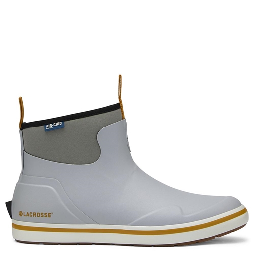 LaCrosse Mens Alpha Deck Boot 6" Wild Dove Grey Size 8 62120208