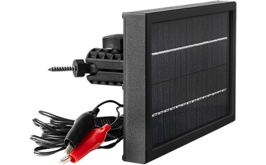 Spypoint SP-12V Solar Panel Kit - 6.30" x 4.70", 12 Volt, Black