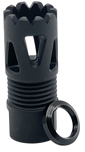 LBE Unlimited Tri-Port, Flash Hider, Threaded 1/2X28, 223 Remington/556NATO, Black ARFH-TP556