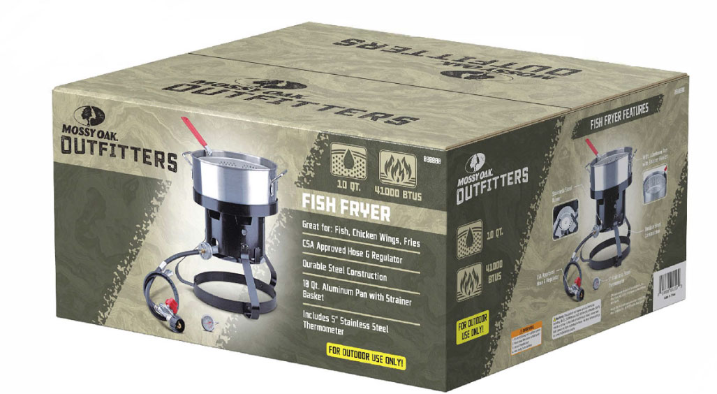 Mossy Oak Outfitters 10 Quart Fish Fryer (16124)