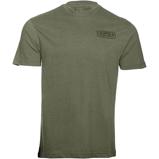 Leupold Badge Short Sleeve Shirt Light Olive L 185981