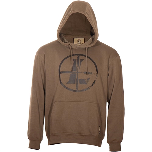 Leupold Distressed Reticle Hoodie Otter 3XL 185903