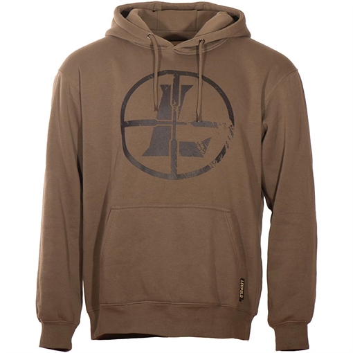 Leupold Distressed Reticle Hoodie Otter S 185898