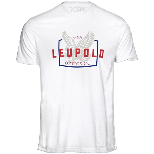 Leupold Eagle Short Sleeve Shirt White 2XL 185947