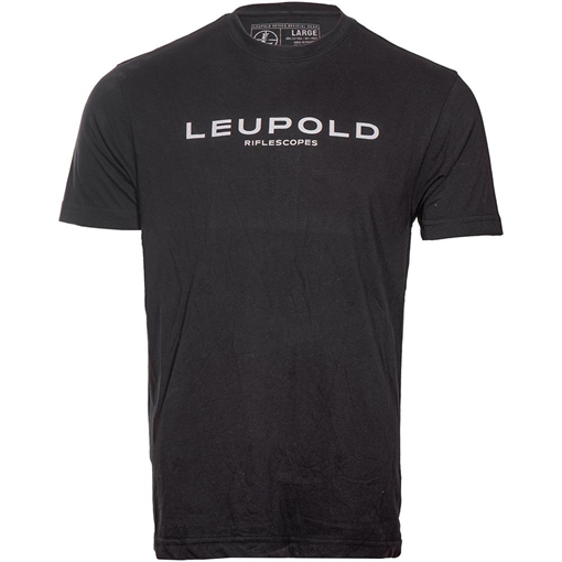Leupold Riflescopes Short Sleeve Shirt Black 2XL 185963