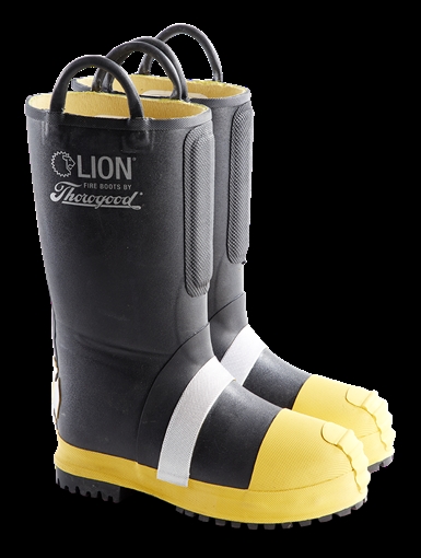 LION Essentials HellFire - 14"" Kevlar Insulated Rubber Boot 807-6000-10.5