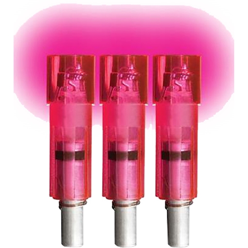 Lumenok Lumenok Crossbow Nocks Pink Flat Gold Tip 3 pk. GTF3P