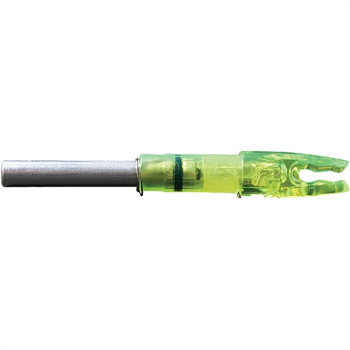 Lumenok Lumenok Lighted Nocks Green H 3 pk. H3G