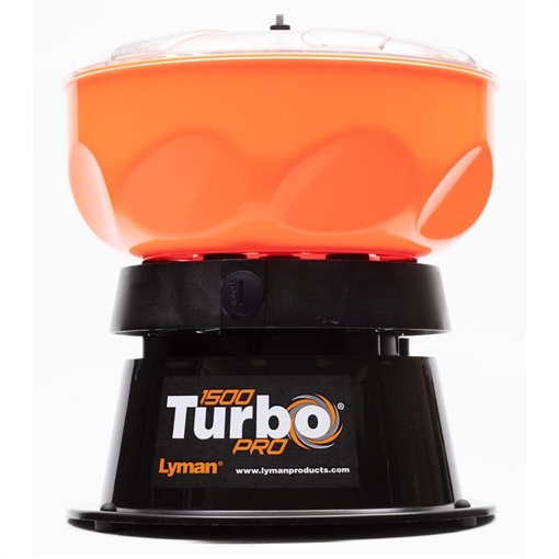 Lyman 1500 Pro Turbo Tumbler Black/Orange 7631650