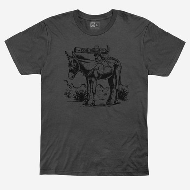 Magpul Industries Burro Cotton T-Shirt - Charcoal Gray