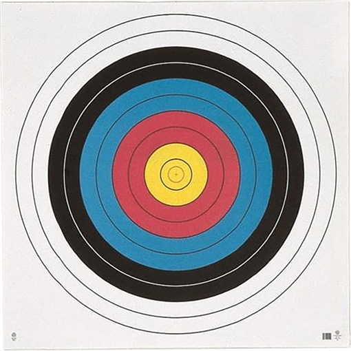 Maple Leaf Press Maple Leaf Target Face FITA 10-Ring 80 cm. 12 pk. TA-80 12 PK