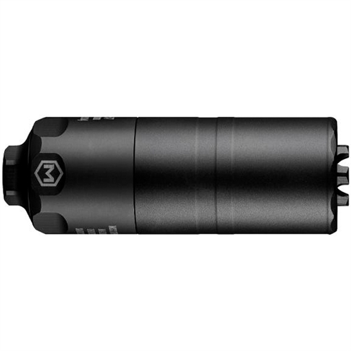 Maxim Defense Industries MS-57K, Suppressor, 5.7X28MM, Stainless Steel Core with Titanium Thread Insert, Anodized Finish, Black MXM-48214
