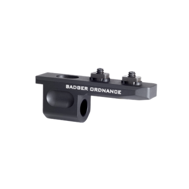 Badger Ordnance Low Profile Harris Mount For Harris BRM-S Bipod - Fits M-LOK Attachments, Anodized Black Finish
