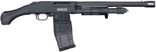 MOSSBERG 590M BREACHER 14 TUNGSTEN 10RD 50217