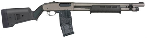 Mossberg Mossberg 590M Shotgun 12 ga. 18.5 in. Tungsten Cerakote 3 in. 50221