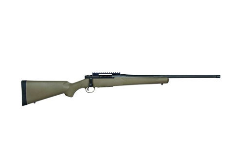 Mossberg Patriot Predator Full Size 400 Legend 4+1 20" Matte Blued Threaded Barrel, Matte Blued Picatinny Rail Receiver, Fixed Flat Dark Earth Synthetic Stock 28263
