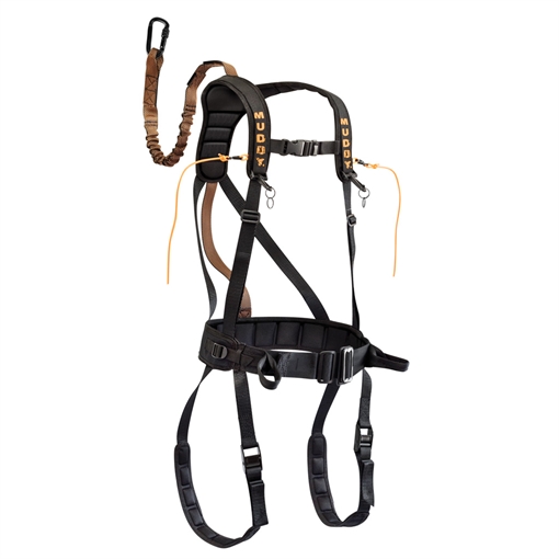 Muddy Outdoors Muddy Safeguard Harness Black Small/Medium MUD-MSH400-SM