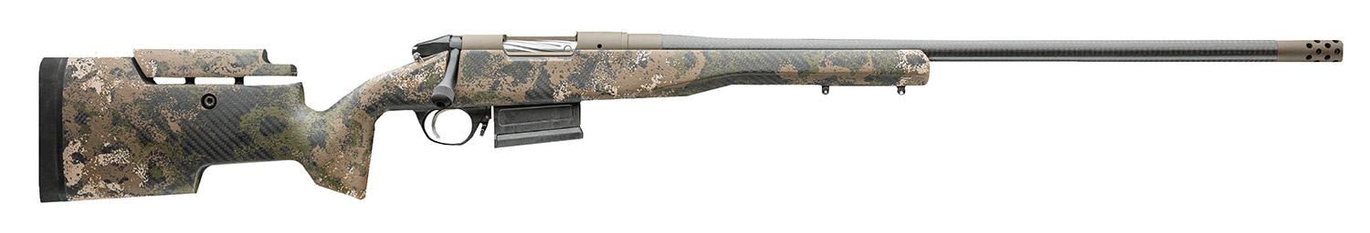 Bergara Premier Divide Bolt Action Rifle BPR34308, 308 Winchester, 22", Erosion Rogue Camo Stock, Patriot Brown Finish, 5 Rds