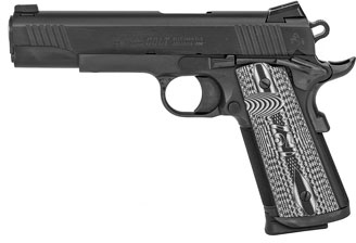 Colt Combat Unit Government Pistol O1082CCU, 9mm, 5", G10 Grips, Stainless Steel Finish, Black Finish, 9 Rds