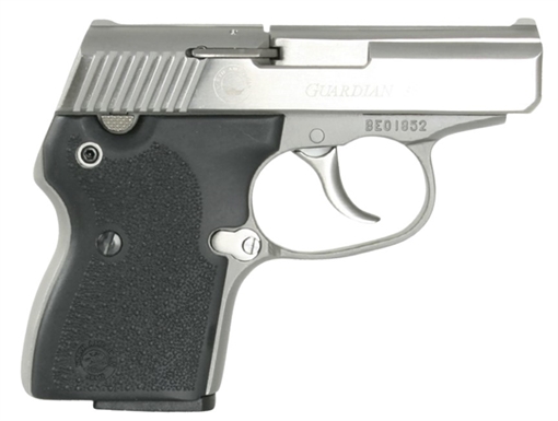 NAA 380GUARDS Guardian 380 ACP 2.50" 6+1 Stainless Steel Stainless Steel Black Rubber Grip NAA380S NAA-380GUARDS