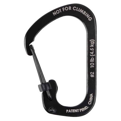 Nite-Ize Carabiner Slidelock Steel #2 CSL2-01-R6