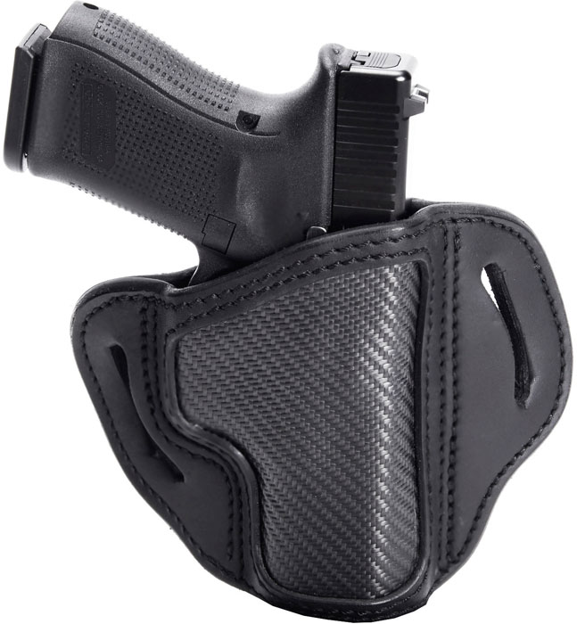 1791 Gunleather Carbon Fiber Holster, Stealth Black, Right Hand, Size Compact (CFBHCSBLR)