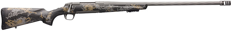 Browning X-Bolt Mountain Pro Long Range Bolt Action Rifle 035541282, 6.5 Creedmoor, 26", Carbon Fiber Stock, Tungsten Cerakote Finish, 4 Rds