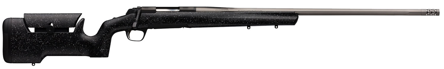 Browning X-Bolt Max Long Range Rifle 035438282, 6.5 Creedmoor, 26", Black w/Gray Specs Stock, Matte Black/Satin Gray Finish, 4 Rds