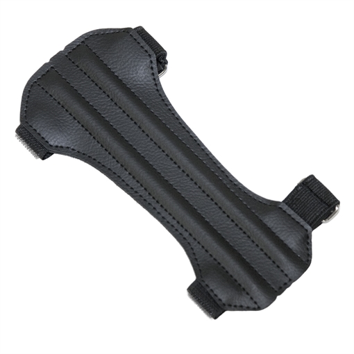 October Mountain October Mountain Arm Guard 2 Strap Hunter Black 530073