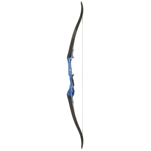 October Mountain October Mountain Ascent Recurve Bow Blue 58 in. 45 lbs. RH OMP81221