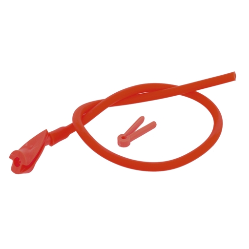 October Mountain October Mountain In-Line Peep Red 1/4 in. 81163