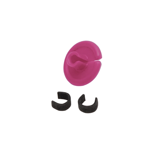 October Mountain October Mountain String Love 2.0 Kisser Button Purple 1 pk. 61013
