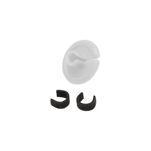 October Mountain October Mountain String Love 2.0 Kisser Button White 1 pk. 60775