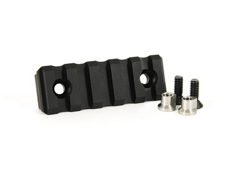 Odin Works M-Lok Accessory Rail, 5 Slots, Black
