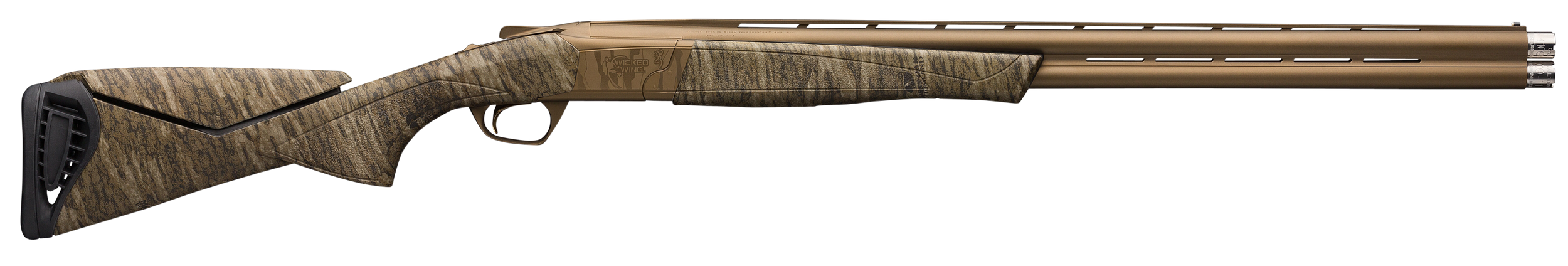 Browning Cynergy Wicked Wing Shotgun 018719205, 12 Gauge, 26", 3.5" Chmbr, Adj. Comb, Mossy Oak Finish