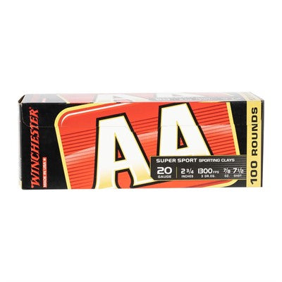 Winchester AA Supersport Sporting Clay Value Pack Shotgun Ammo 20 Gauge 2.75 in 7/8 oz #7.5 1300 FPS