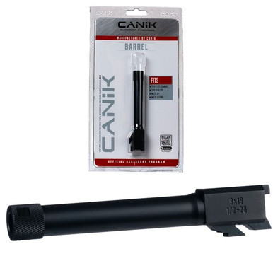 Canik USA TP9 Elite/Elite Combat 9MM Threaded Barrel - Black Nitride Finish, 1/2x28 RH