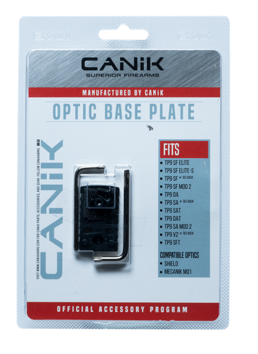 Canik Optic Base Plate For Non-optic Ready Pistols - Fits MeCanik MO1 & Shield Footprint