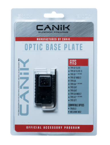 Canik Optic Base Plate For Non-optic Ready Pistols - Fits Vortex Footprint