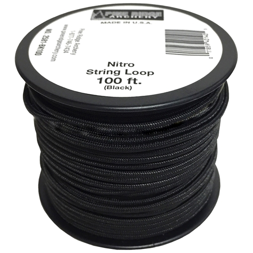 Pine Ridge Pine Ridge Nitro String Loop Black 100 ft. 2581-BK100