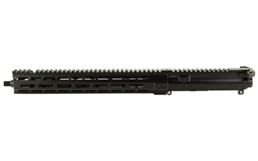 Primary Weapons Systems MK114 Mod 1-M, Upper Receiver, 223 Wylde, 14.5" Barrel, No Muzzle Device, Anodized Finish, Black, MLOK Handguard, Long Stroke Piston System, Adjustable Gas System, Fits AR-15 MK1-M1U-223-14-NC MK1M1U22314NC